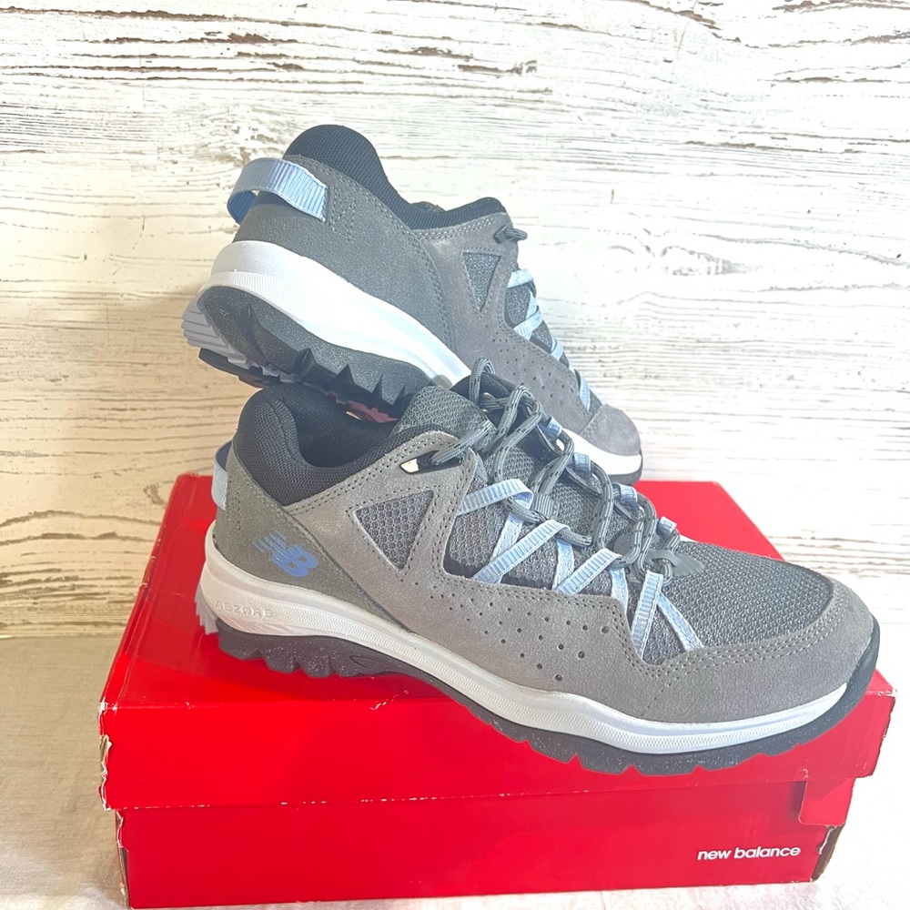 New Balance Gray Athletic Trail Shoes
